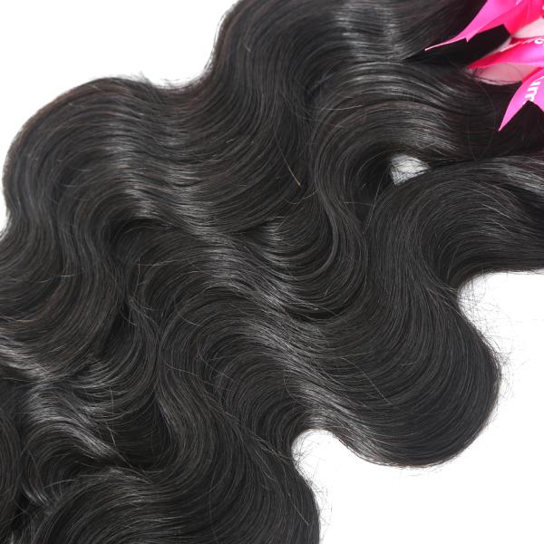 28 Inch 100% Peruvian Virgin Hair Body Wave Extensions 10A Grade