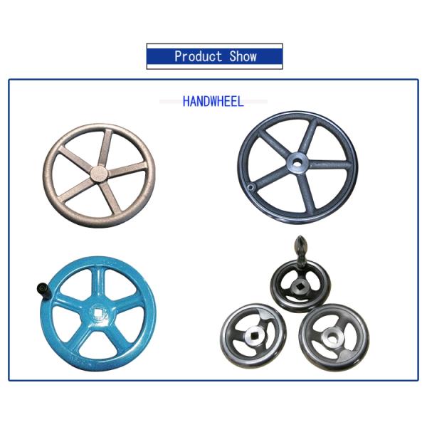 Valve Handwheel Casting Ductile Cast Iron Five Spoke Control Round Hole Handwheel