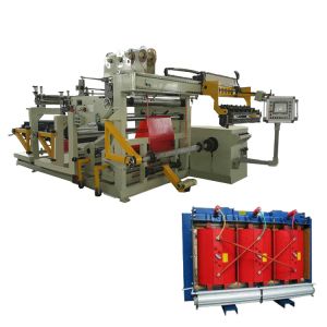 Quality Dry Transformer Foil Winding Machine Two Layers Copper Sheet Winder for sale