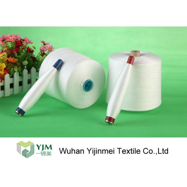 TFO 20s-60s Polyester Spun Yarn Raw White 100 Spun Polyester Sewing Thread High