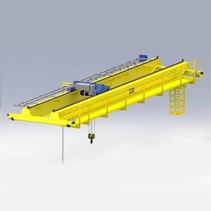 15T Span 17M Hoist Type Double Beam Bridge Crane For Workshop