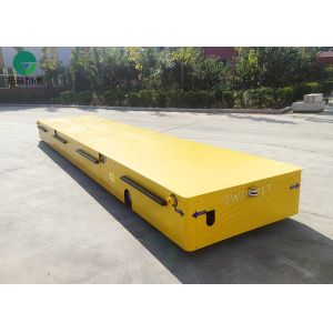 Factory 60t transfer battery powered steerable heavy duty cart