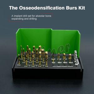 20pcs SS Implant Drill Tools For Alveoloar Bone Expanding Drilling Osseodensific