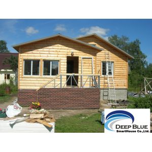Prefabricated House Kits House , Light Steel Structure Wooden House , Different