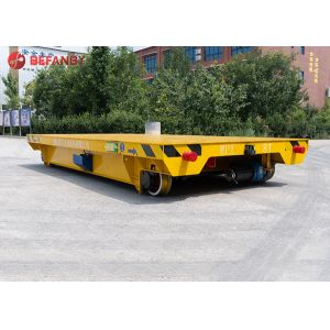 Steel Factory Battery Traverser Transfer Cart With Rail