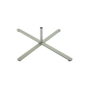 Quality Cross Advertising metal Indoor Flag Pole Base With Fixed Rotator for sale
