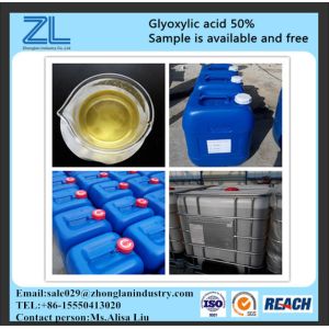 Quality glyoxylic acid 50% /glyoxylic acid liquid for sale
