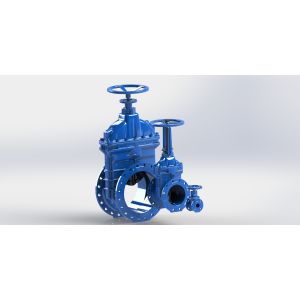 Flange Connection Outside Screw Yoke Gate Valve Soft Sealing
