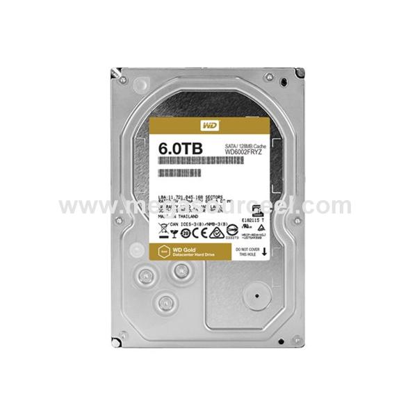 WD Gold 6TB 3.5" 7200RPM 128MB 25.22 oz Cache Datacenter WD6002FRYZ Hard Drive