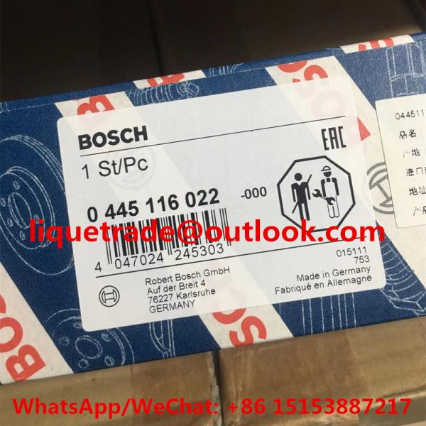 BOSCH INJECTOR 0445116022 GENUINE Common rail injector 0 445 116 022 ,