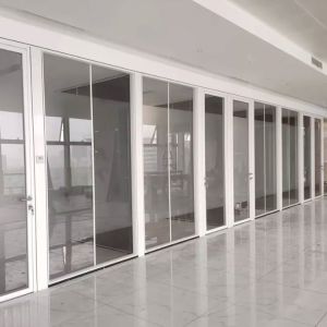 Thickness 8mm Glass Office Dividers Partitions Stability Safety