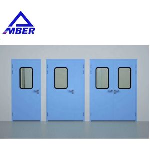 Sliding Operated Automatic Hospital Door Electric Control Radar Sensing