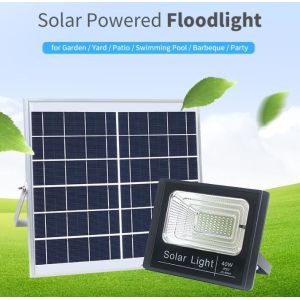 8000H 24V 100W Solar Flood Light Aluminum Solar Security Lamp