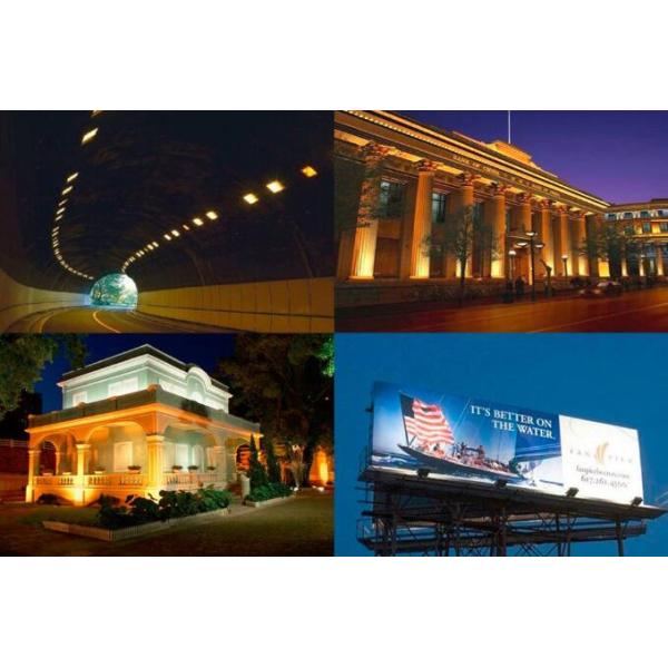 Warm White Waterproof Led Flood Lights 5000lm Ip66 Saa Aluminum Osram 3030