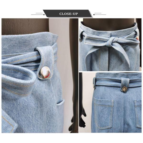 11 Ounce Long Belt Size 36 Washed Denim Pants