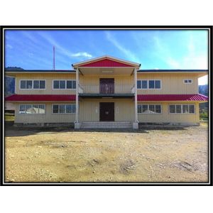 Light Steel Structure Prefabricated House With Toilet Sink Shower Turnkey