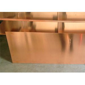 0.1mm 1mm Decorative Copper Sheets , Pure Copper Plate For Engraving JIS H3100