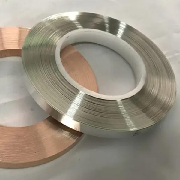 Buy Smooth Surface Nickel Plated Copper Strip For High Corrosion Resistance at wholesale prices