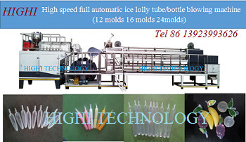 Buy 12 molds ice lolly tube/bottle blowing machine at wholesale prices