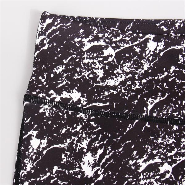 CPG Global Women's Seamless Gym Fitness Floral Black Sport Pants Yoga Leggings HK34