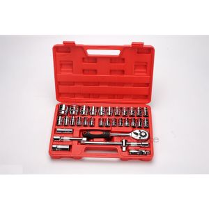 Automobile Spanner Wrench Socket Set 0.375" Snap On With Ratchet Spanners