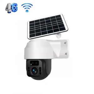 Wireless Weatherproof 6.8W 4G Solar PTZ Camera