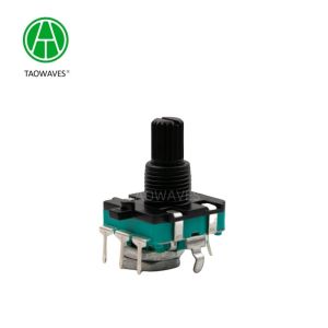 Dual Rotary Encoder with Ec11 Housing and Push Switch