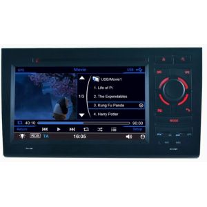 Ouchuangbo multimedia gps stereo navi for Audi A4 2002-2008 steering wheel
