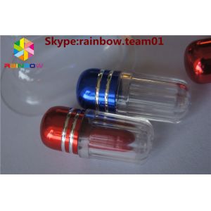 empty plastic capsules pill containcapsule case capsule shape container