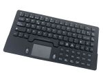 Compact Waterproof Keyboard USB Interface With Touchpad Mouse / Spanish Layout
