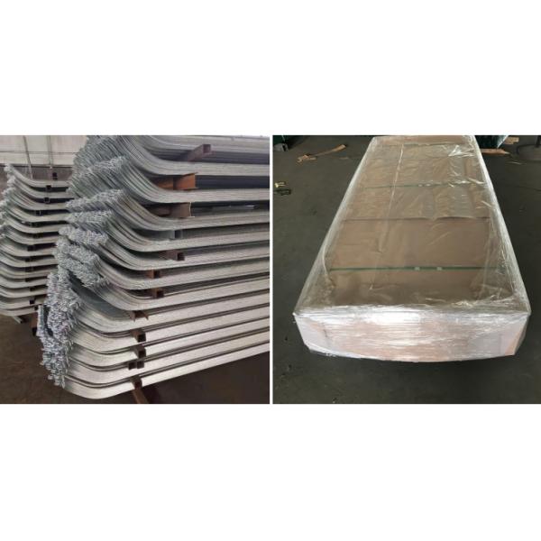 Security Euro Style Colored Metal Palisade Wire Mesh Fence