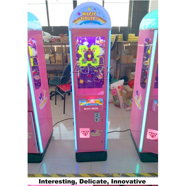 Pink Prize Gift Crane Game Machine Magic House English Version