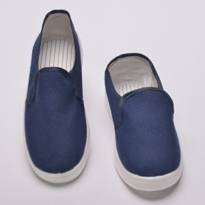 PU Anti-static Stripe ESD Clean room Canvas Safety Shoes