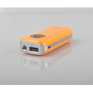 Plastic MSDS Fish Mouth 5V1A 6000mAh USB Stick Drive