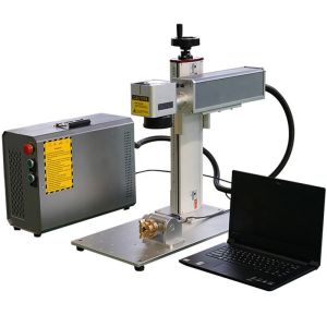 Portable 100W 3D MOPA Laser Engraving Machine For SS Low Consumption