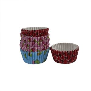 PET Muffin Cake Mold Baking Dessert Cupcake Paper Cups