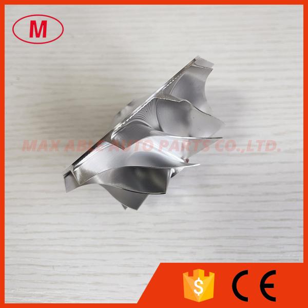 GT15-25 58.00/76.13mm 11+0 blades turbo Milling/aluminum 2618/billet compressor wheel