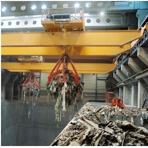 SGS Overhead Crane Orange Peel Grab Bucket For Digger