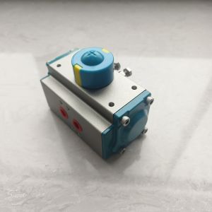 AT series pneumatic rack and pinion actuator Actuador neumático