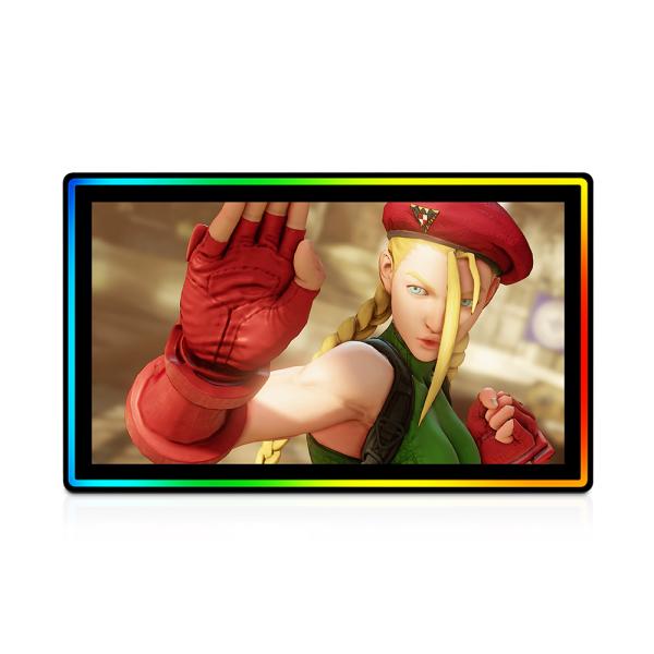 120W 43'' 3840X2160 350cd/m2 DC24V PCAP LED Gaming Screen