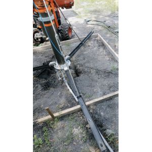 15m lockable pneumatic telescopic mast 30~400kg payloads