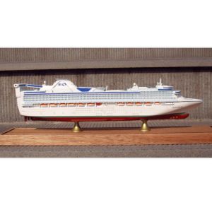 OEM ODM Princess Cruise Ship Models With Injection Mold Making Anchor Material