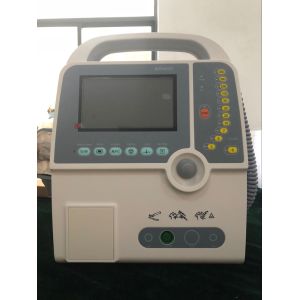 China Portable Biphasic Defibrillator With ECG & Printer Li-ion Battery Opt. AED, Pacer, SpO2 on sale China Portable Biphasic Defibrillator With ECG & Printer Li-ion Battery Opt. AED, Pacer, SpO2 on sale