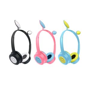 Cat-Ear Design With Led bluetooth Wireless Headphones For Children