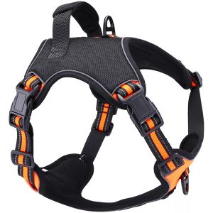 China WholesaleManufacturer Custom Adjustable Traction Soft Pet Supplies Dog Harness on sale