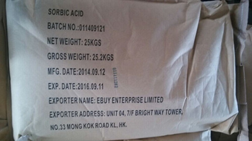 Natural Granular Sorbic Acid Food Preservative CAS 110-44-1