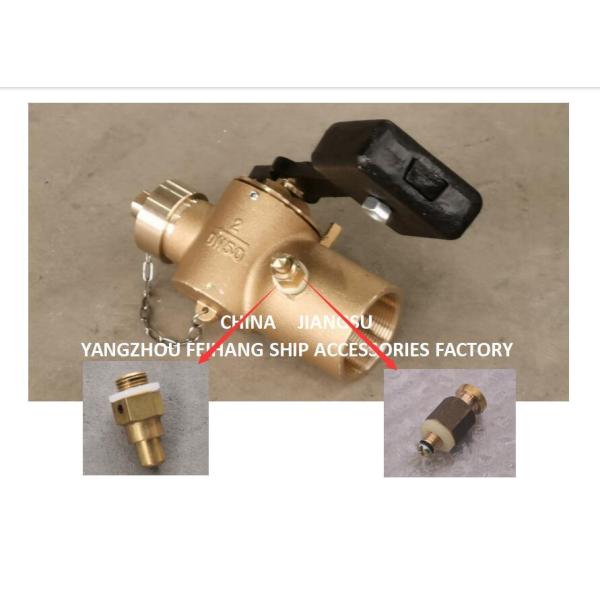 DN6 Spring Loaded Vent Valve with Threaded End Compliant with CB/T3778-1999