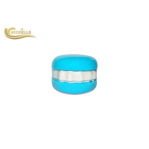 Macaron Shaped Custom Bath Bombs With FDA Approval Natural Ingredients For