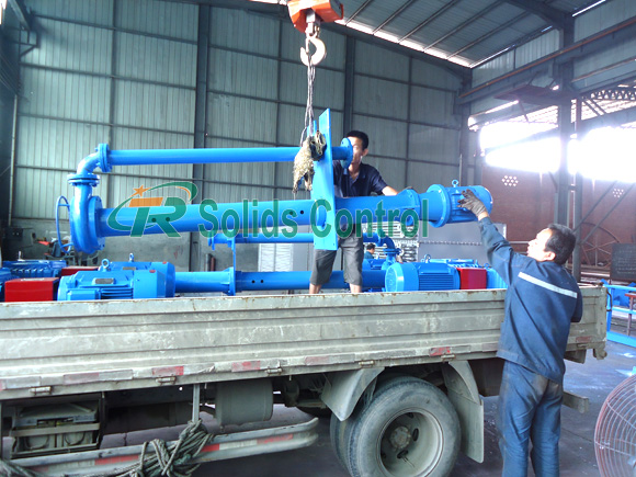 Solid control submersible slurry pump