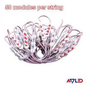 1.2W IP68 DC12V 3 LEDs Modules With LED SMD2835 160°Beam with Tape Adhesive